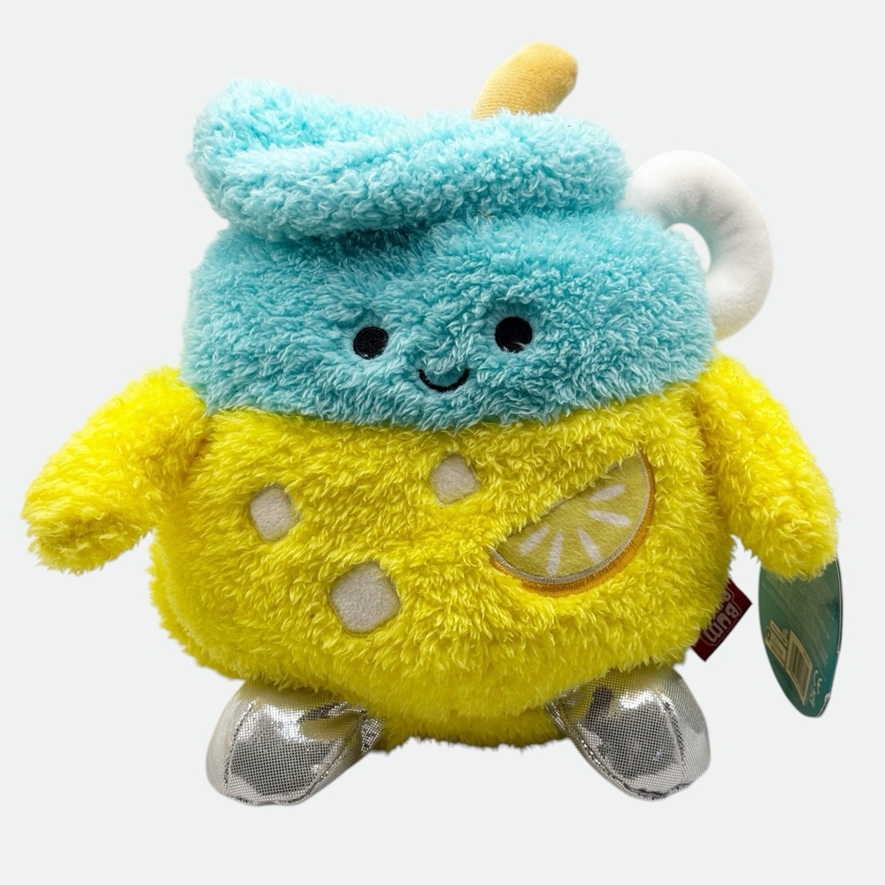 Bum Bumz Luka Lemonade Pitcher 7.5" Plush Stuffed Animal Kellytoy Jazwares NEW